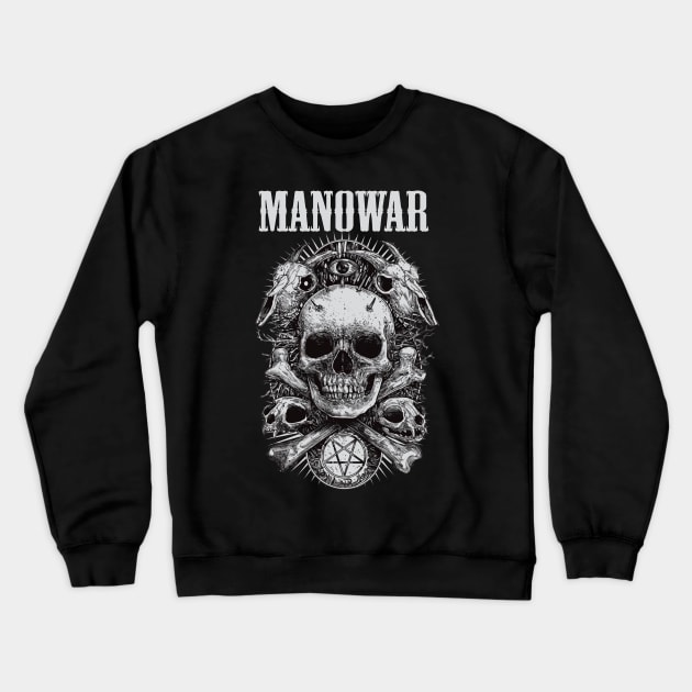 32 IDE MANOWAR VTG Crewneck Sweatshirt by phsyc_studio